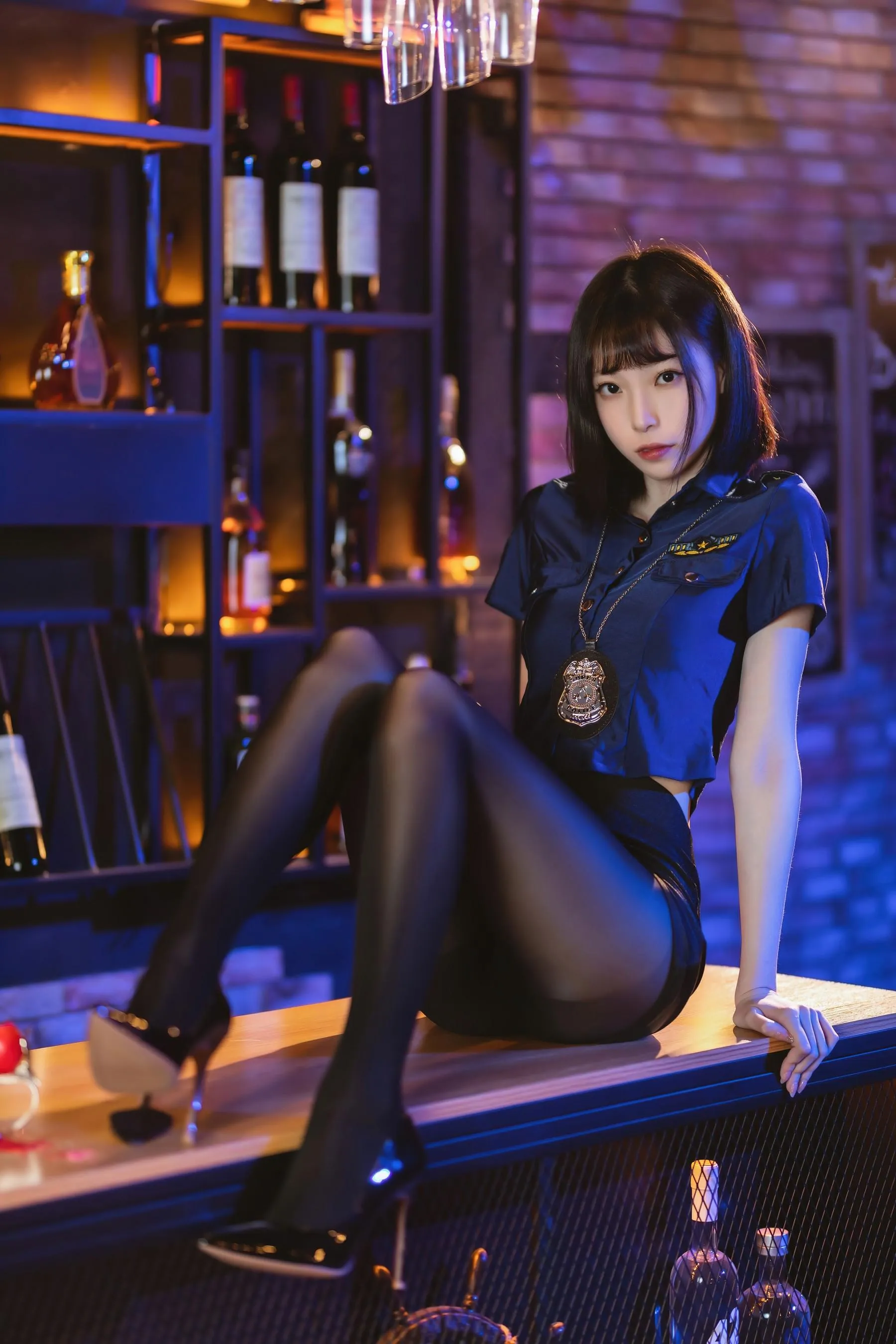 许岚LAN – NO.22 黑丝女J [60P]插图2